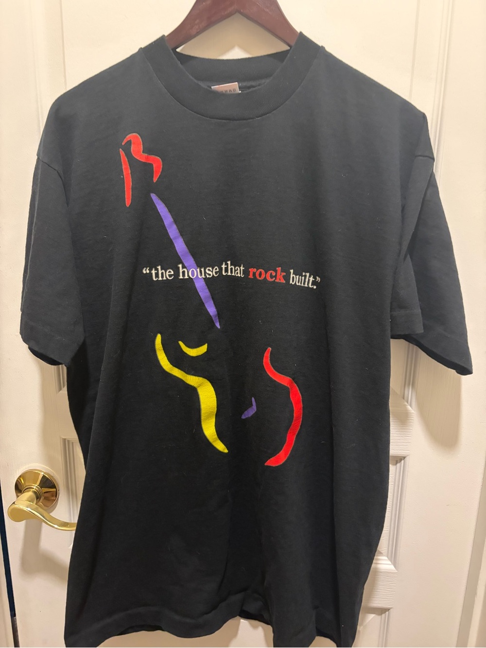 Vintage Rock Hall of Fame Founding member tee - very good condition